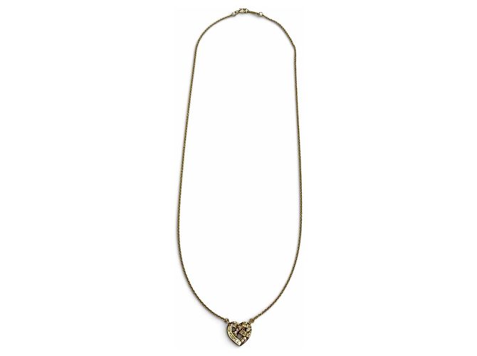 Autre Marque Collana Tiffany & Co. in oro giallo con motivo a cuore in diamanti D'oro - vista 3