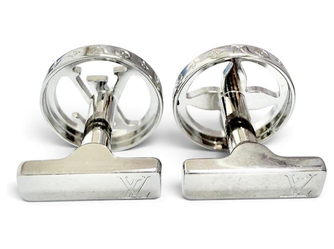 Abotoaduras Louis Vuitton Silver Prata - vista 3