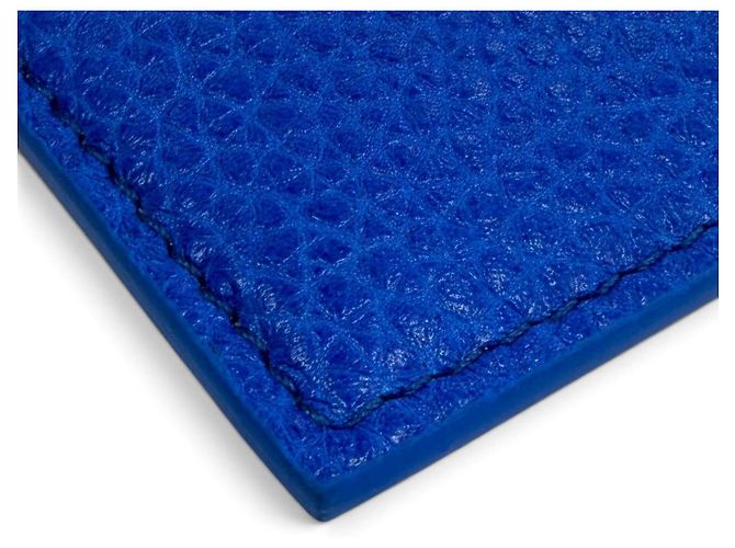 Céline Celine Blue Leather Card Case - view 5