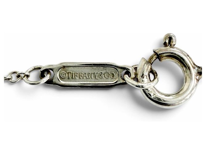 Autre Marque Tiffany & Co. 1837 Circle Anhänger Halskette Silber - Ansicht 8