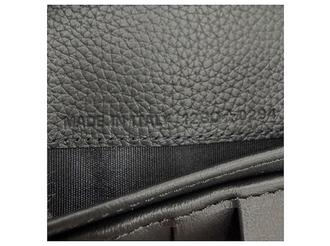 Christian Dior Dior Homme Saddle Leather Long Wallet Black - view 11