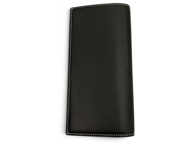 Christian Dior Dior Homme Saddle Leather Long Wallet Black - view 3