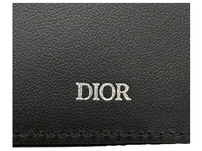 Christian Dior Dior Homme Saddle Leather Long Wallet Black - view 9