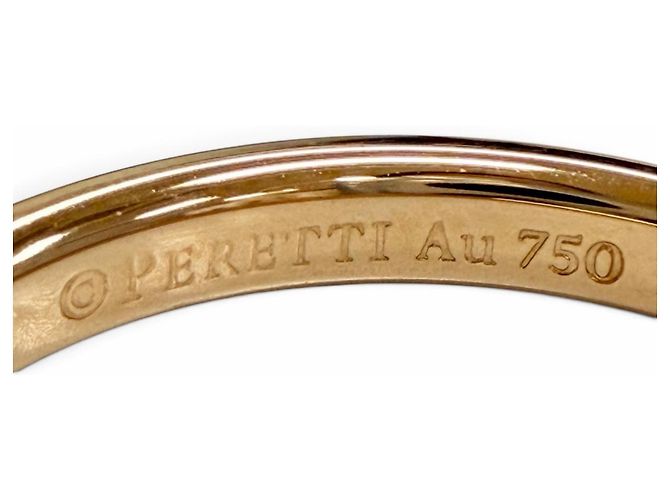 Autre Marque Anello Tiffany Elsa Peretti Stacking Band D'oro - vista 6