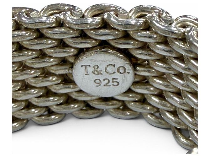 Autre Marque Anello Tiffany Somerset 925 Mesh in argento - vista 5