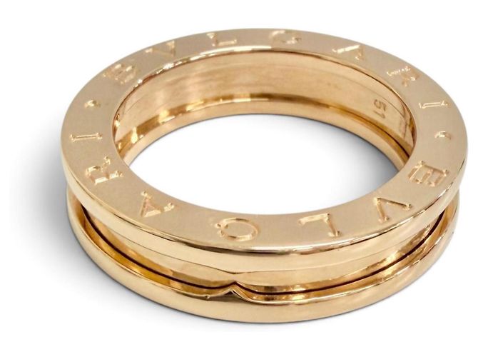 Bulgari Bague Bvlgari B.zero1 en or rose Doré - vue 2