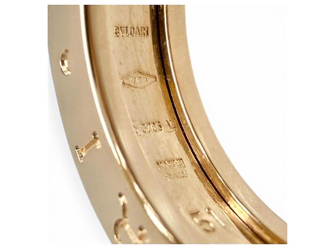 Bulgari Bague Bvlgari B.zero1 en or rose Doré - vue 4