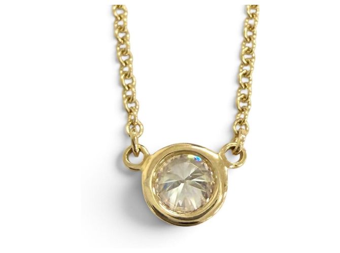 Autre Marque Collana con pendente Tiffany & Co. By the Yard 1P Diamond D'oro - vista 4