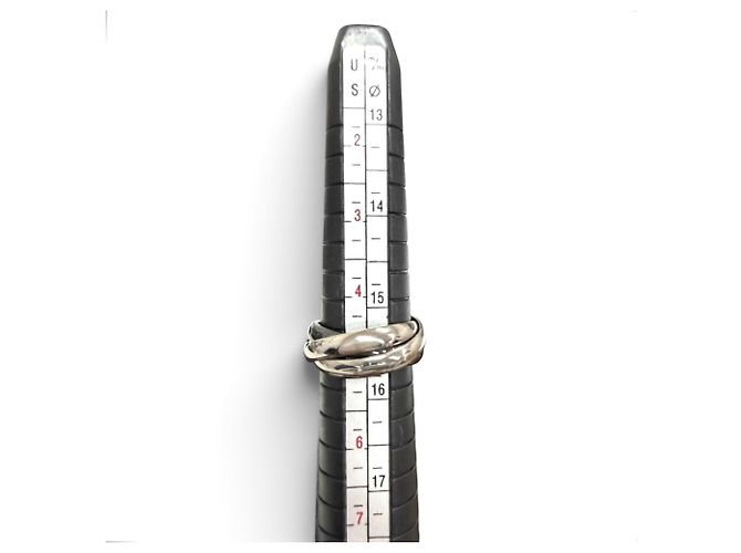 Cartier 750 Trinity Triple Ceramic Band Ring Golden - Ansicht 8