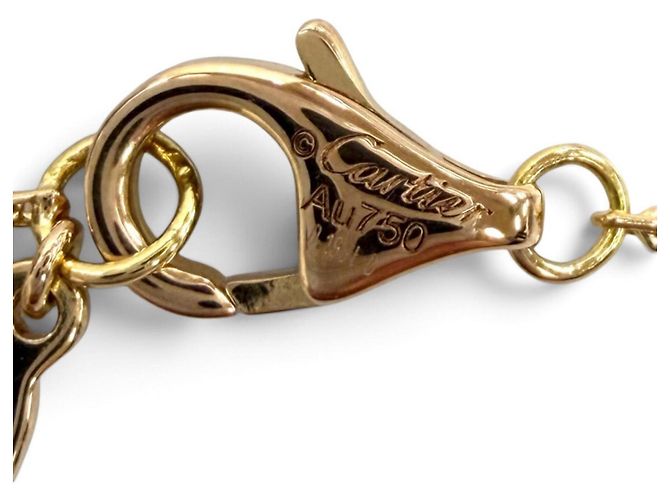 Collana con pendente Cartier Damour D'oro - vista 7