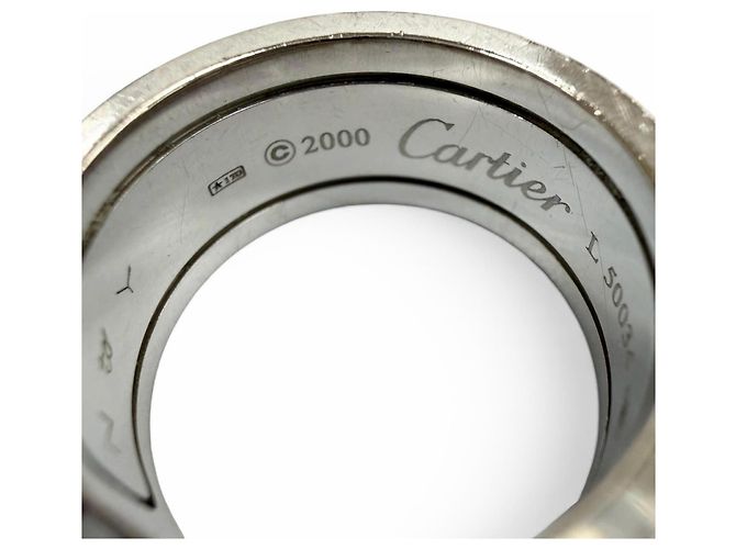 Anello Cartier 2C in oro bianco 18K D'oro - vista 5