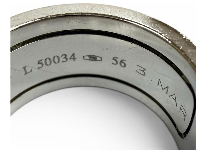 Anello Cartier 2C in oro bianco 18K D'oro - vista 6