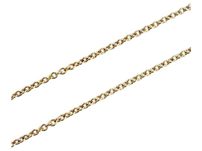 Autre Marque Collana con pendente T Smile Small in oro giallo 18K Tiffany & Co. D'oro - vista 4