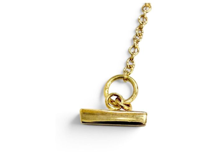 Autre Marque Collana con pendente T Smile Small in oro giallo 18K Tiffany & Co. D'oro - vista 6
