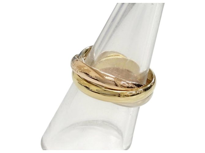 Anillo Cartier Trinity MM Classic Dorado - vista 2