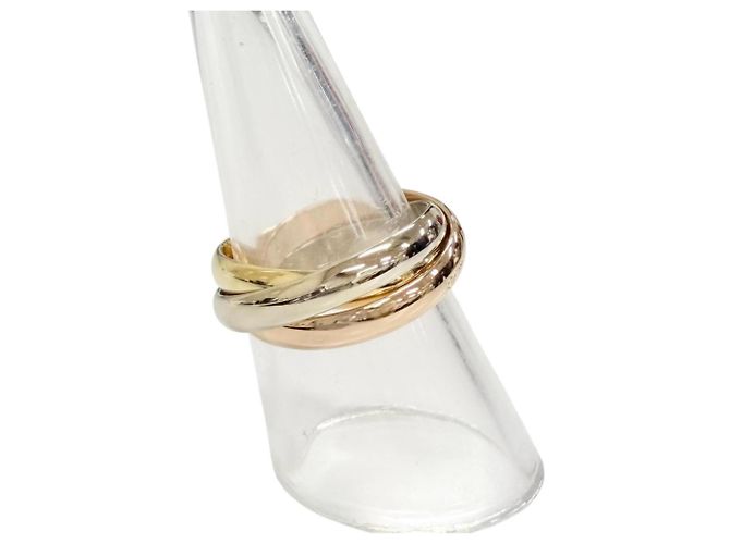 Anillo Cartier Trinity MM Classic Dorado - vista 3