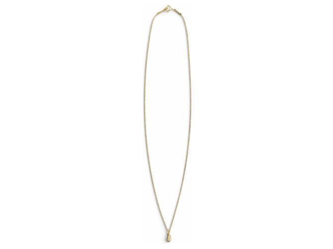 Autre Marque Collar Mini Pave Teardrop Tiffany Elsa Peretti Dorado - vista 4