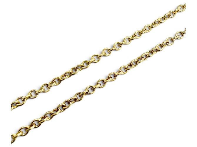 Autre Marque Collar Mini Pave Teardrop Tiffany Elsa Peretti Dorado - vista 7