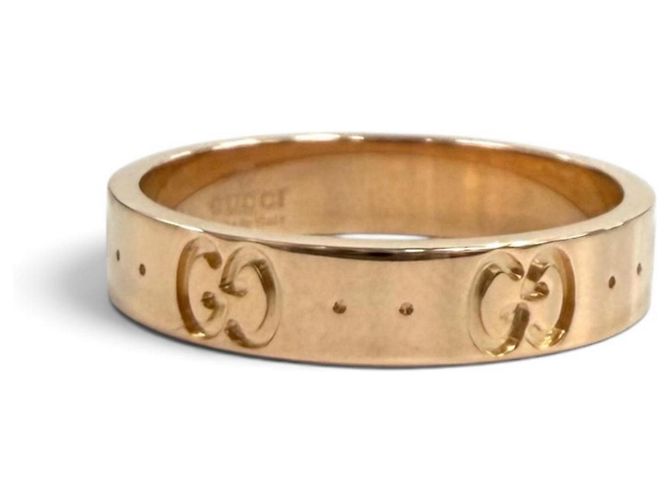 Anillo Icon Band Gucci 660070 Dorado - vista 3