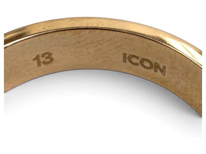 Anillo Icon Band Gucci 660070 Dorado - vista 6