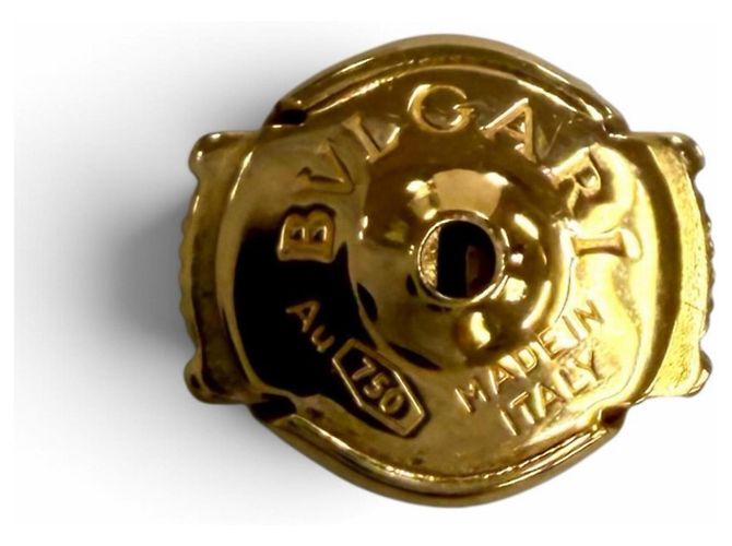 Bulgari Orecchini a lobo Bvlgari in oro rosa 18K con madreperla Bianco D'oro - vista 7