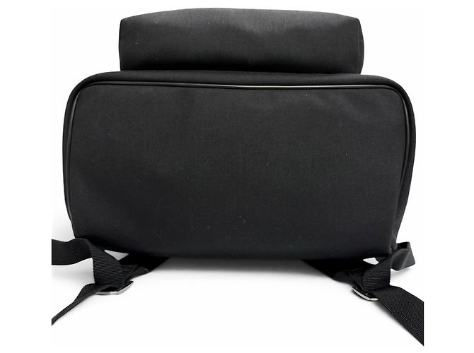 Autre Marque Zaino Yves Saint Laurent in tela e pelle nera Nero - vista 6
