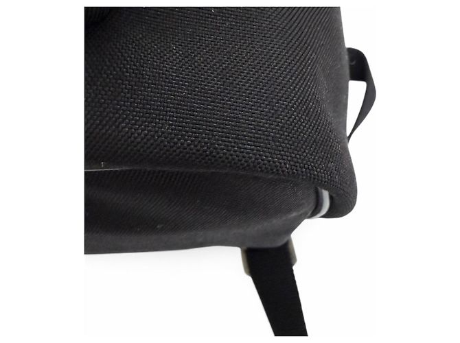 Autre Marque Zaino Yves Saint Laurent in tela e pelle nera Nero - vista 8