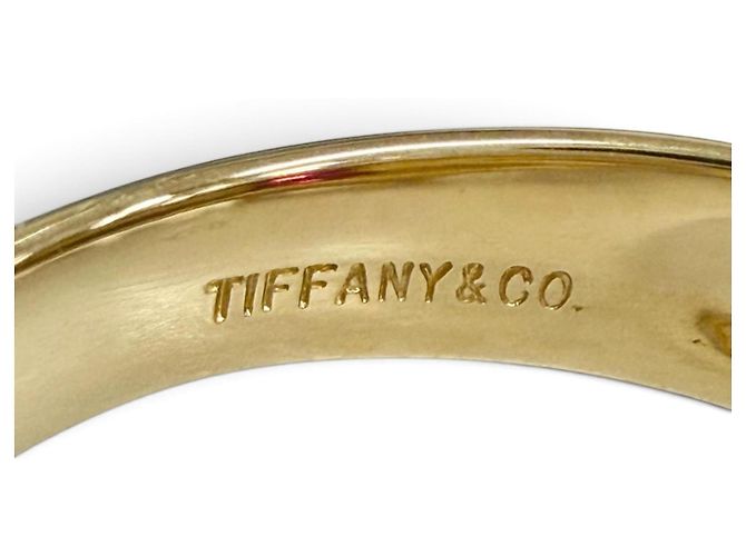 Autre Marque Anello Tiffany Vintage Stacking in Rubino D'oro - vista 7