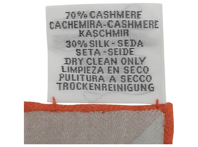 Hermès Hermes Foulard Carre Geant 140 Botanica Grafica Multicolore - vista 9