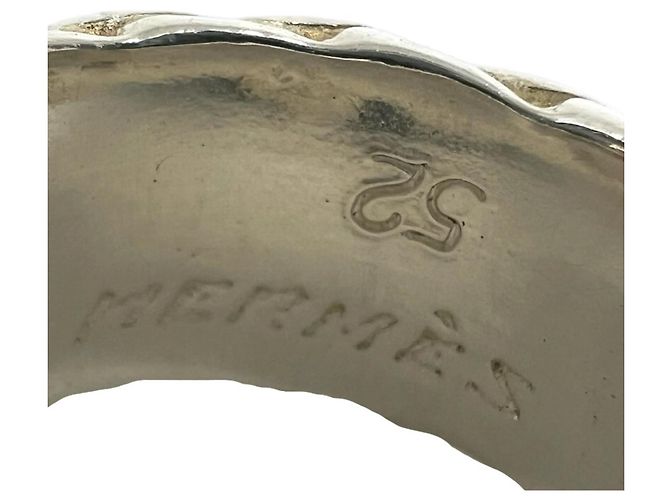 Ring Hermès Anello a Fascia Hermes Vintage Diane Argento - vista 3