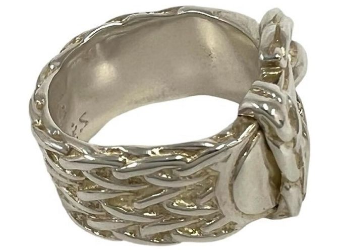 Ring Hermès Anello a Fascia Hermes Vintage Diane Argento - vista 5