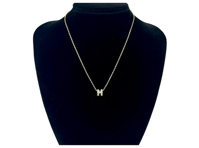 Hermès Colar HERMES Mini Pop H GP Acessório Dourado - vista 2