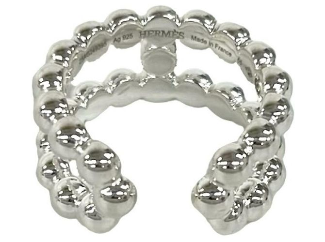 Ring Hermès Anel Hermes Parade Band em Prata 925 - vista 6