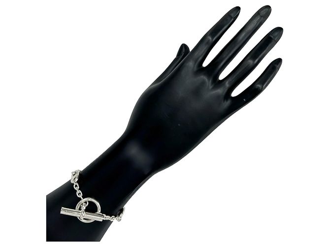 Hermès Pulsera Hermes Farandole LG Plata - vista 2