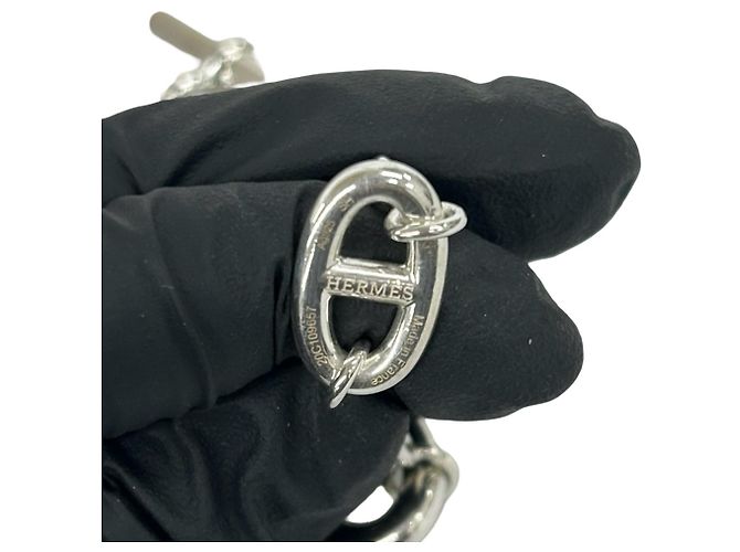 Hermès Pulsera Hermes Farandole LG Plata - vista 3