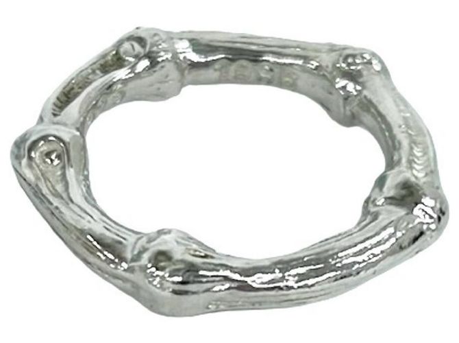 Autre Marque Anello Tiffany Vintage Bamboo in Argento 925 - vista 7