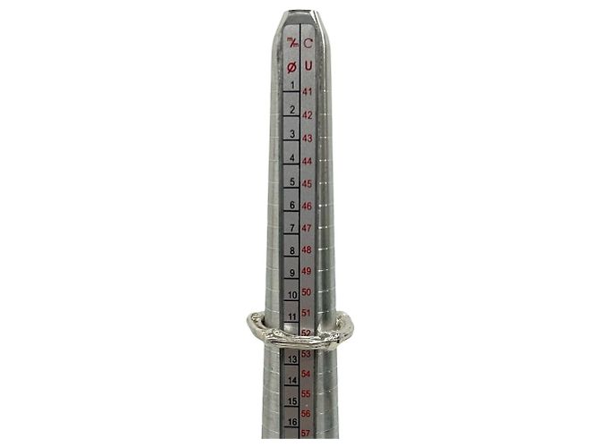 Autre Marque Anello Tiffany Vintage Bamboo in Argento 925 - vista 8