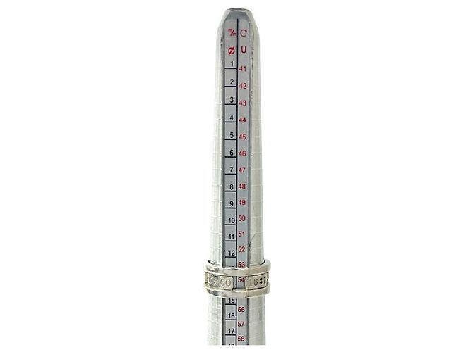 Autre Marque Anello Tiffany Vintage Element Band Argento - vista 7