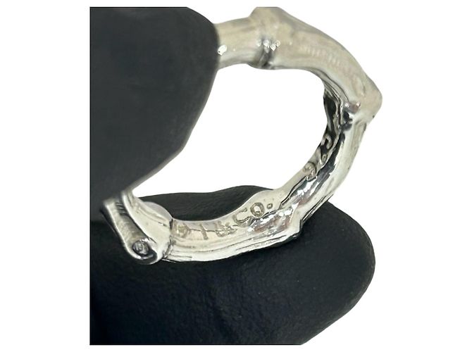 Autre Marque Anello Tiffany Vintage Bamboo Argento - vista 3