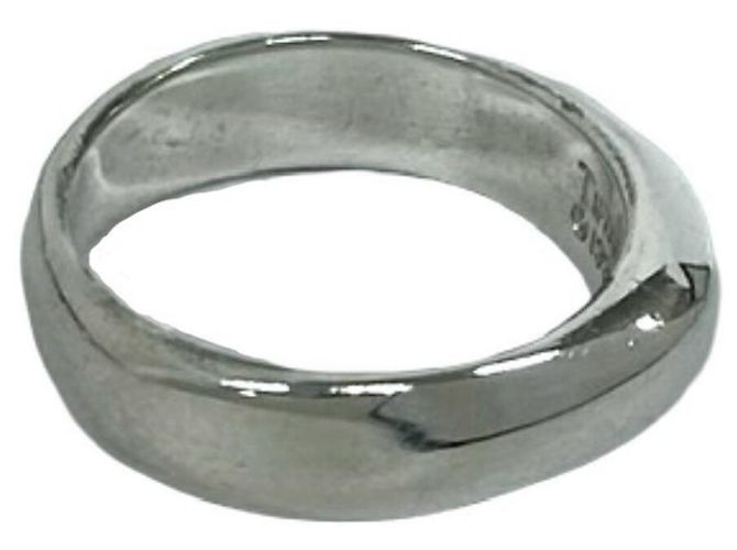 Autre Marque Anello Tiffany Vintage Knife Edge Argento - vista 5