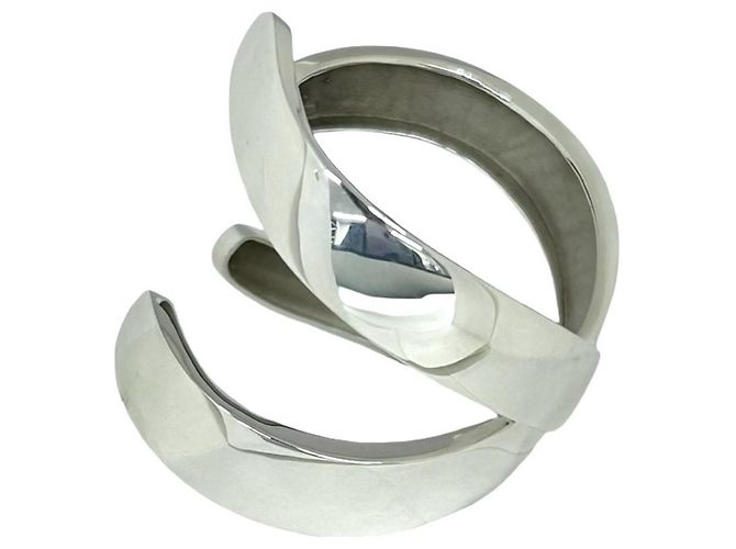 Autre Marque Bracciale Rigido Tiffany Vintage Graffiti X Argento - vista 4