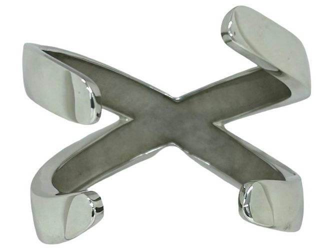 Autre Marque Bracciale Rigido Tiffany Vintage Graffiti X Argento - vista 5