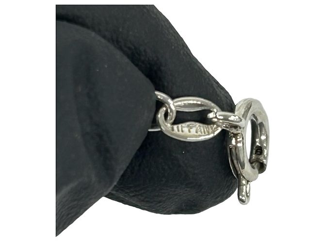 Autre Marque Bracciale a catena vintage Tiffany Argento - vista 3