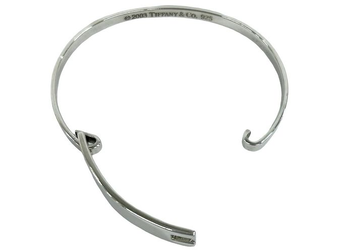 Autre Marque Brazalete Tiffany Rectangle ID Plate Plata - vista 7