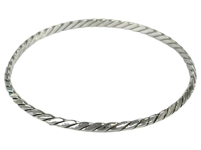 Autre Marque Bracciale rigido Tiffany Vintage Twist Argento - vista 6