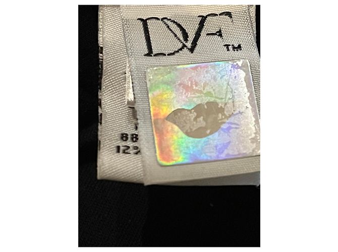 Diane von Furstenberg Zarita Spitzenkleid Schwarz - Ansicht 6