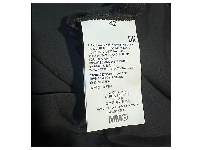 Maison Martin Margiela MM6 Maison Margiela Mono de un Hombro Negro - vista 9
