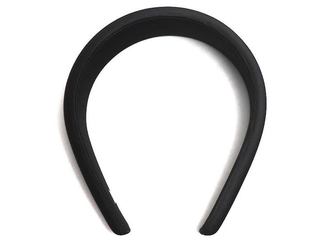 Diadema de seda Céline negra Negro - vista 4