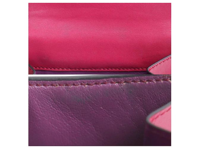 Bulgari Bvlgari Serpenti Forever Compact Tri-fold Wallet Pink Purple - view 6