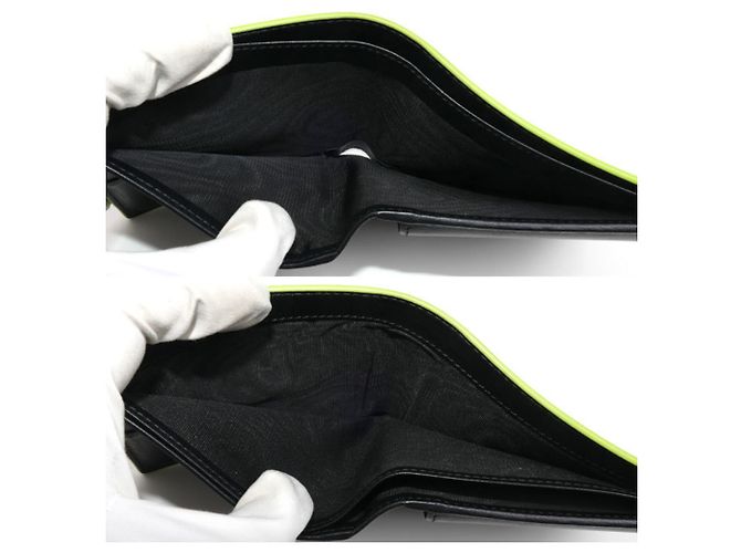 Portafoglio bi-fold Gucci Double G Petite Marmont Nero - vista 4
